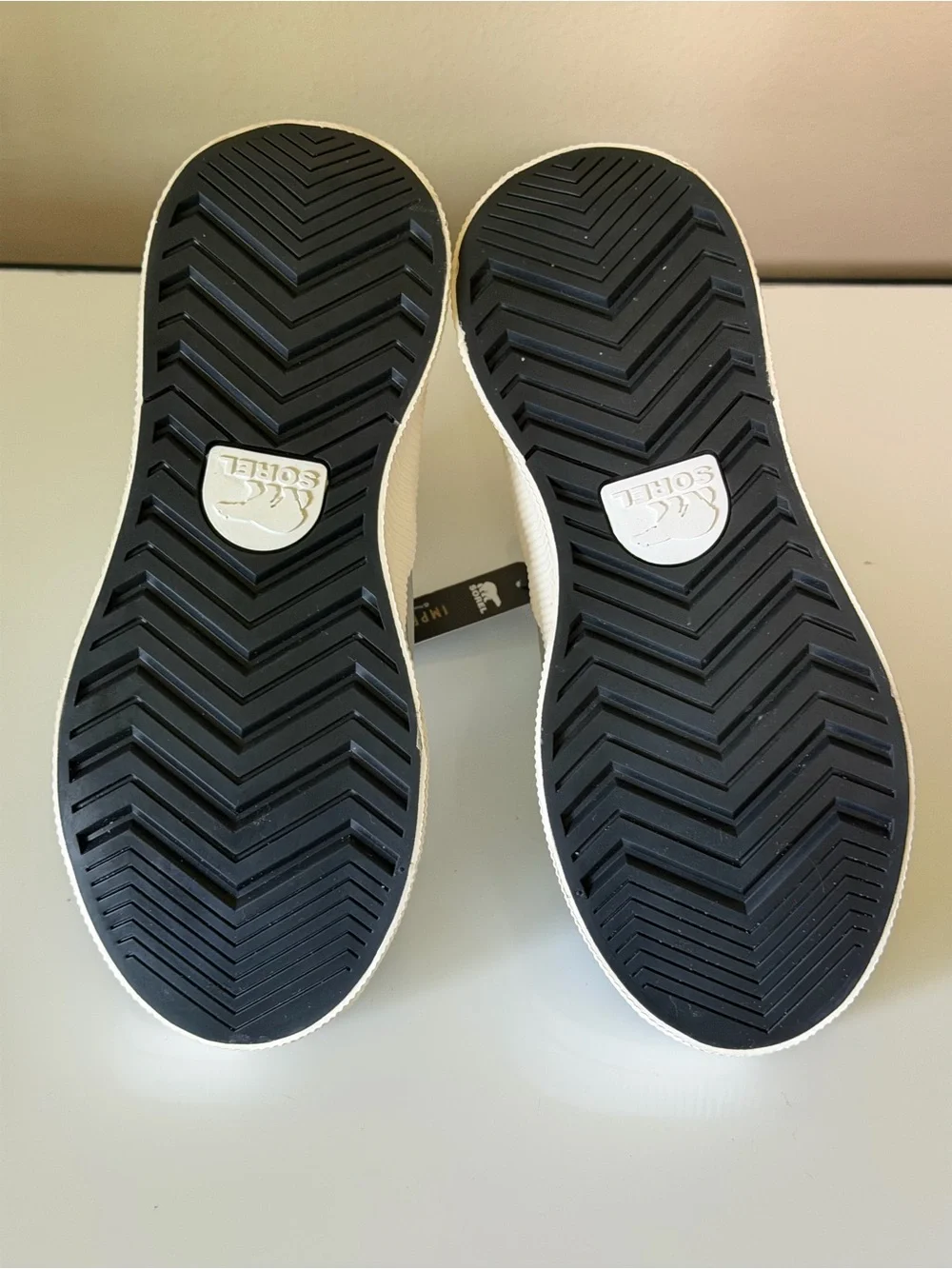 Sorel White and Gray Waterproof Winter Boots